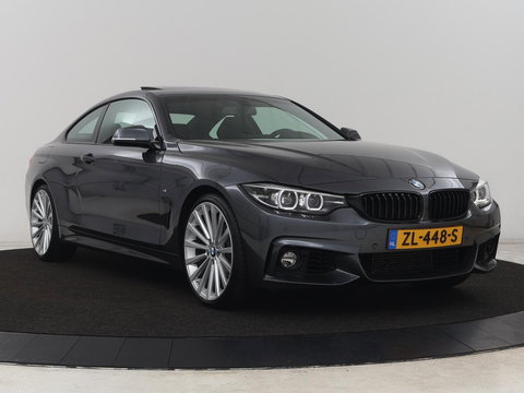 BMW 4 Serie Coupé 418i M Sport | Schuifdak | Leder | Stoelverwarming | 20'' | Sportstoelen | Full LED | Navigatie | Parkeerhulp | Climate control | Cruise control | 74.200km NAP