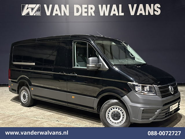 Volkswagen Crafter - 2.0 TDI 140pk L3H2 L2H1 Euro6 Airco | Camera | Navigatie | Apple Carplay | Trekhaak Android Auto, Bijrijdersbank