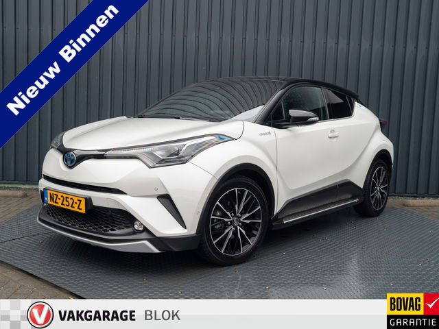 Toyota C-HR - 1.8 Hybrid Bi-Tone Plus | Full Led | JBL | Leder | Stoel & Stuur verw. | Prijs Rijklaar!!