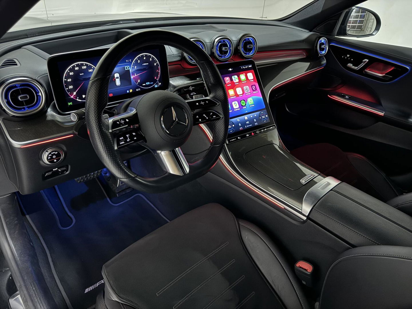 Mercedes-Benz C-Klasse Estate 200 AMG Pano Laser HUD 360° Sfeer Trekh NAP