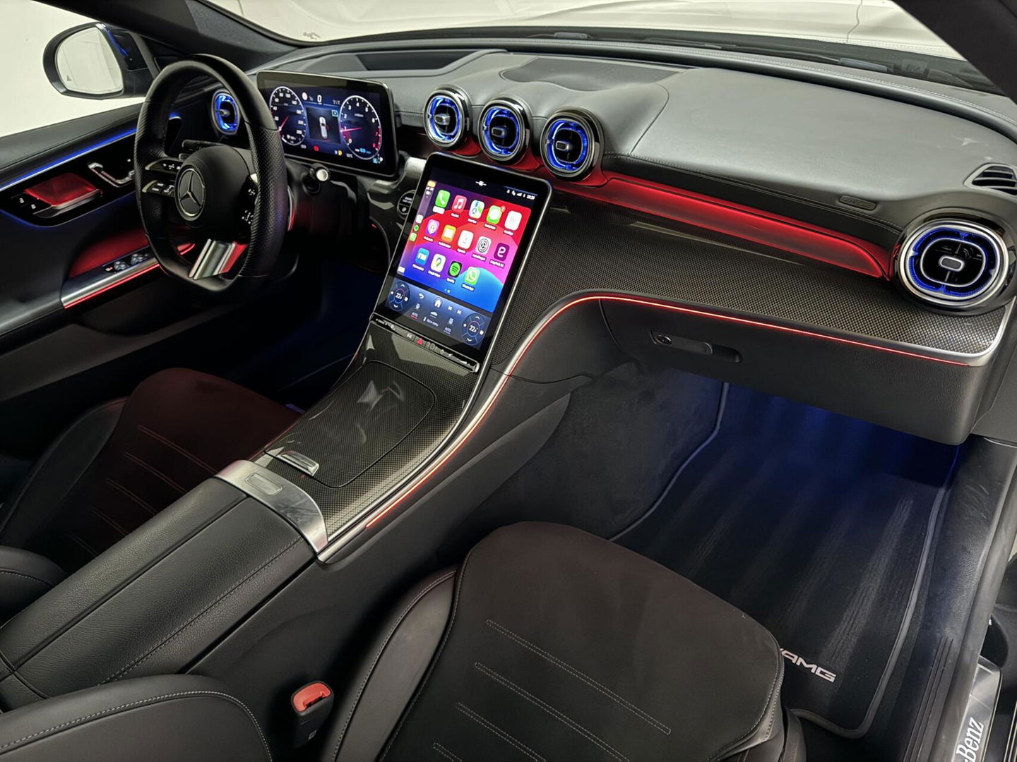 Mercedes-Benz C-Klasse Estate 200 AMG Pano Laser HUD 360° Sfeer Trekh NAP