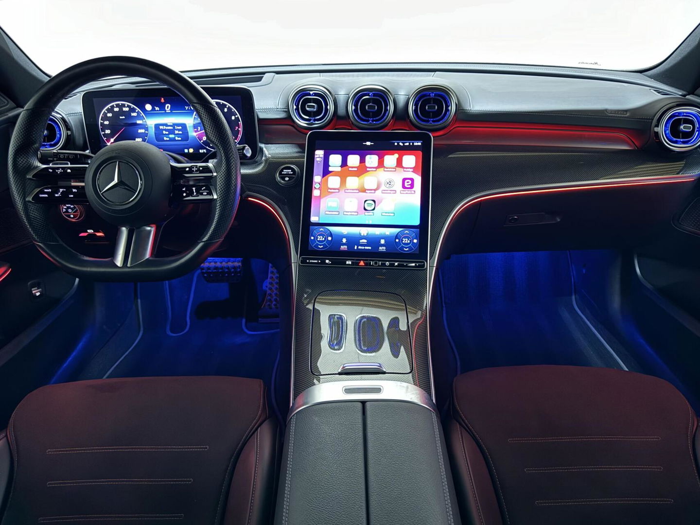 Mercedes-Benz C-Klasse Estate 200 AMG Pano Laser HUD 360° Sfeer Trekh NAP