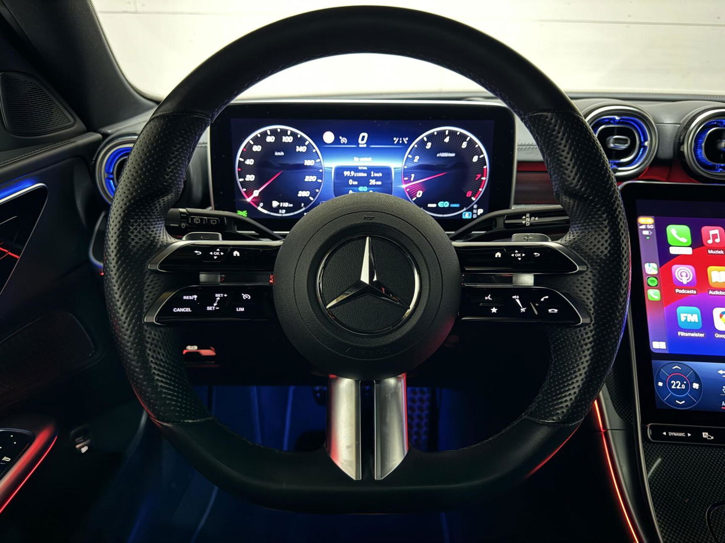 Mercedes-Benz C-Klasse Estate 200 AMG Pano Laser HUD 360° Sfeer Trekh NAP