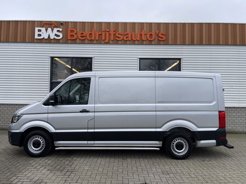Volkswagen Crafter 30 2.0 TDI L3H2 Comfortline ( voorheen L2H1 ) / euro 6 / bpm vrij / lease vanaf € 358 / vaste prijs rijklaar € 21.950 ex btw / zilver metallic / airco / cruise / navi / pdc voor en achter
