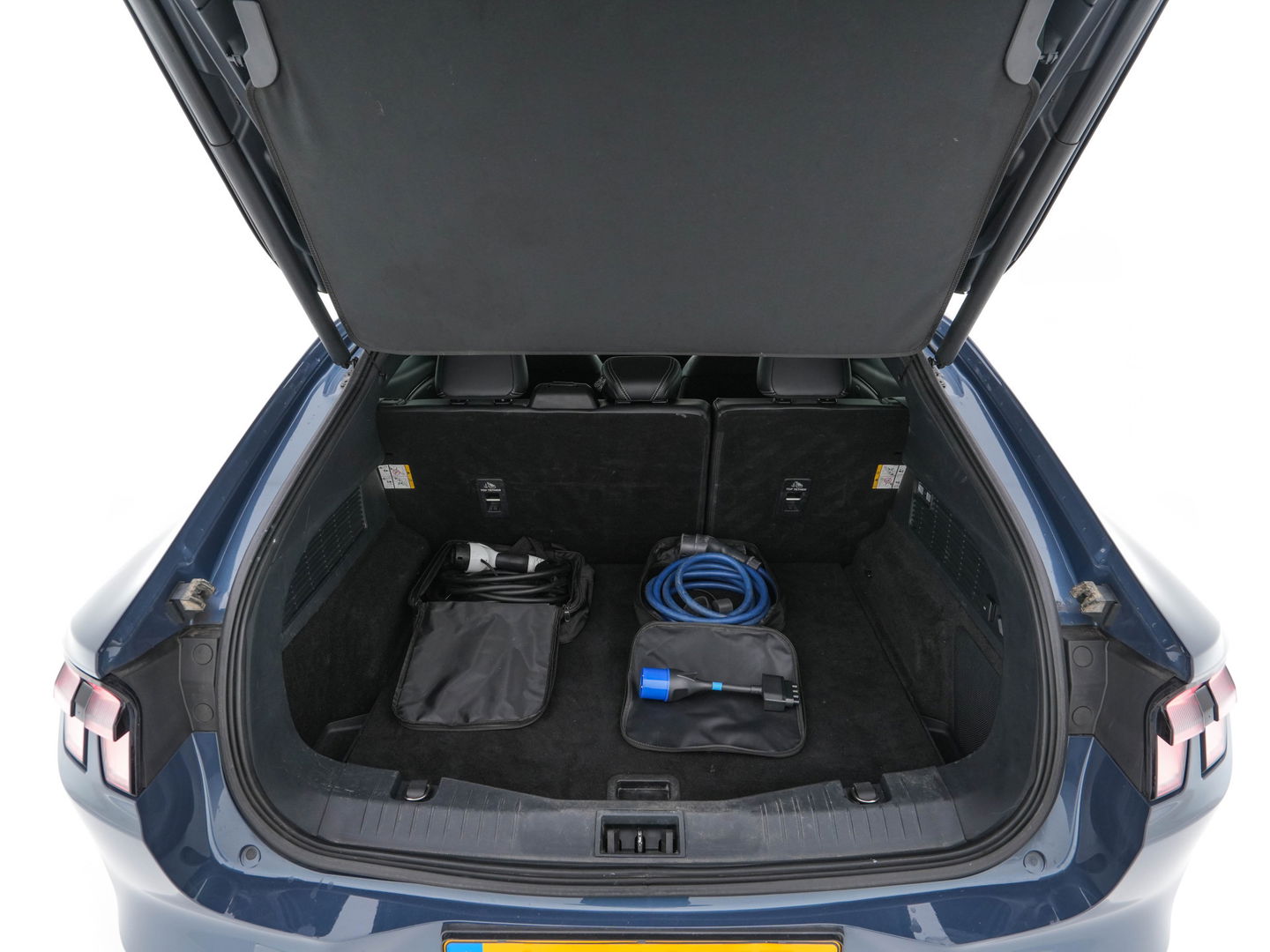 Ford Mustang Mach-E RWD 75 kWh (3-Fase-11 kW) {SOH-90%} (INCL-BTW) Aut.*LEATHER | FULL-LED | DAB | DIGI-COCKPIT | KEYLESS | NAVI-FULLMAP | CARPLAY | HEATED-COMFORTSEATS | TOPVIEW |  ADAPTIVE-CRUISE | PRIVACY-GLASS | 18'' ALU*