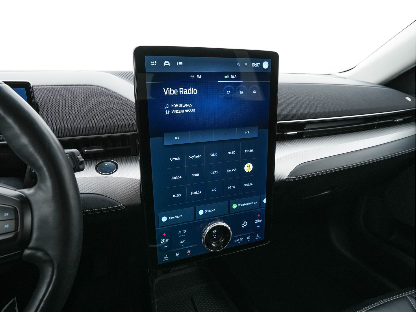 Ford Mustang Mach-E RWD 75 kWh (3-Fase-11 kW) {SOH-90%} (INCL-BTW) Aut.*LEATHER | FULL-LED | DAB | DIGI-COCKPIT | KEYLESS | NAVI-FULLMAP | CARPLAY | HEATED-COMFORTSEATS | TOPVIEW |  ADAPTIVE-CRUISE | PRIVACY-GLASS | 18'' ALU*