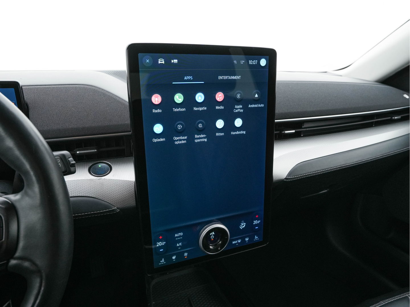 Ford Mustang Mach-E RWD 75 kWh (3-Fase-11 kW) {SOH-90%} (INCL-BTW) Aut.*LEATHER | FULL-LED | DAB | DIGI-COCKPIT | KEYLESS | NAVI-FULLMAP | CARPLAY | HEATED-COMFORTSEATS | TOPVIEW |  ADAPTIVE-CRUISE | PRIVACY-GLASS | 18'' ALU*