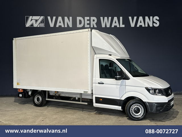 Volkswagen Crafter - 2.0 TDI 141pk Bakwagen 228cm Hoog Laadklep Euro6 Airco | Apple Carplay | Cruisecontrol | Chauffeursstoel Android Auto, Bijrijdersbank