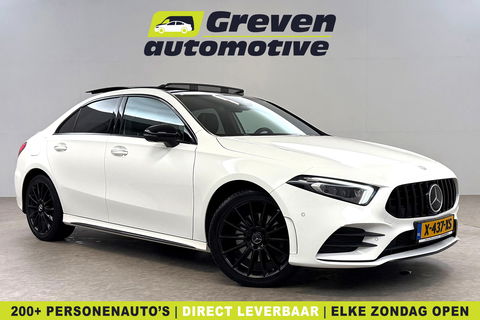 Mercedes-Benz A-Klasse 250 e AMG | Pano | 360° | Virtual | HuD | Memory | Sfeer | Burmester | Carplay | Stoelverw. | Keyless | Adap. Cruise