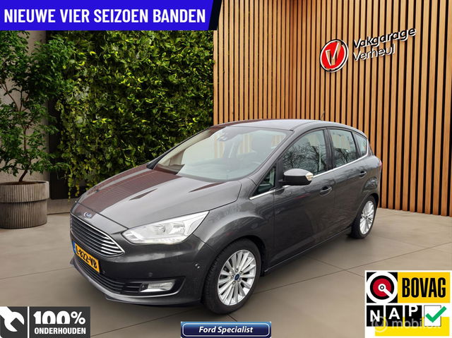 Ford C-MAX - 1.0 Titanium|125Pk|Trekhaak|Navi|Boekjes