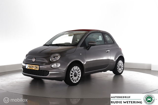 Fiat 500C - 1.0 Hybrid Lounge 1/2 leer|nav|dab|lmv15