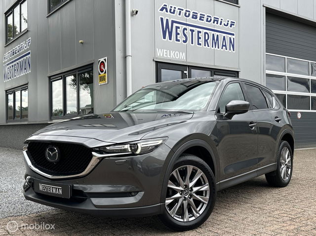 Mazda CX-5 - 2.0 SkyActiv-G 165Pk Aut Luxury VOL Acc Leer 360º Cam Carplay Bose 19"Lmv etc.