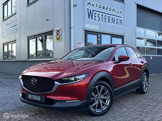 Mazda CX-30 - 2.0 e-SkyActiv M Hybrid Luxury AUT Acc Leer Trekh. Bose Carplay 18"Lmv etc.