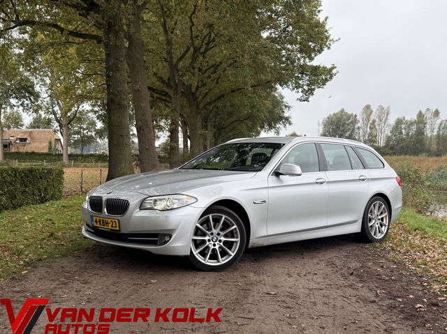 BMW 5 Serie - Touring 520i High Executive Automaat | Xenon | Leder | Navigatie | Cruise | Climate | Sensoren