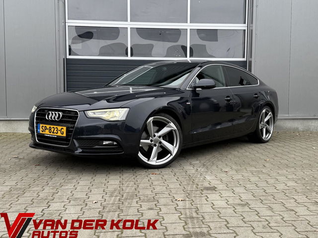 Audi A5 - Sportback 1.8 TFSI S-Line In/Exterieur | Leder | Xenon | Navigatie | Climate | Cruise | Stoelverwarming