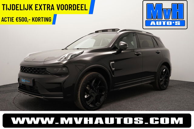 Lynk & Co 01 - 1.5 Hybride|LEER|FULL BLACK XXL|ZWARTE.HEMEL