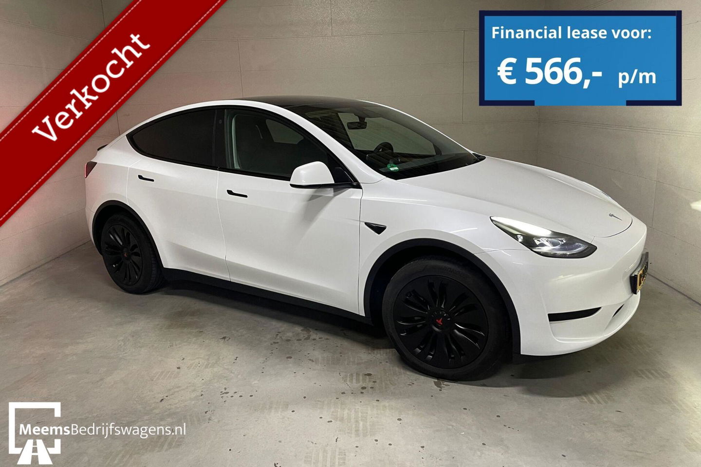 Tesla Model Y RWD - 60 KWH - NIEUW - TREKHAAK - FULL OPTIE