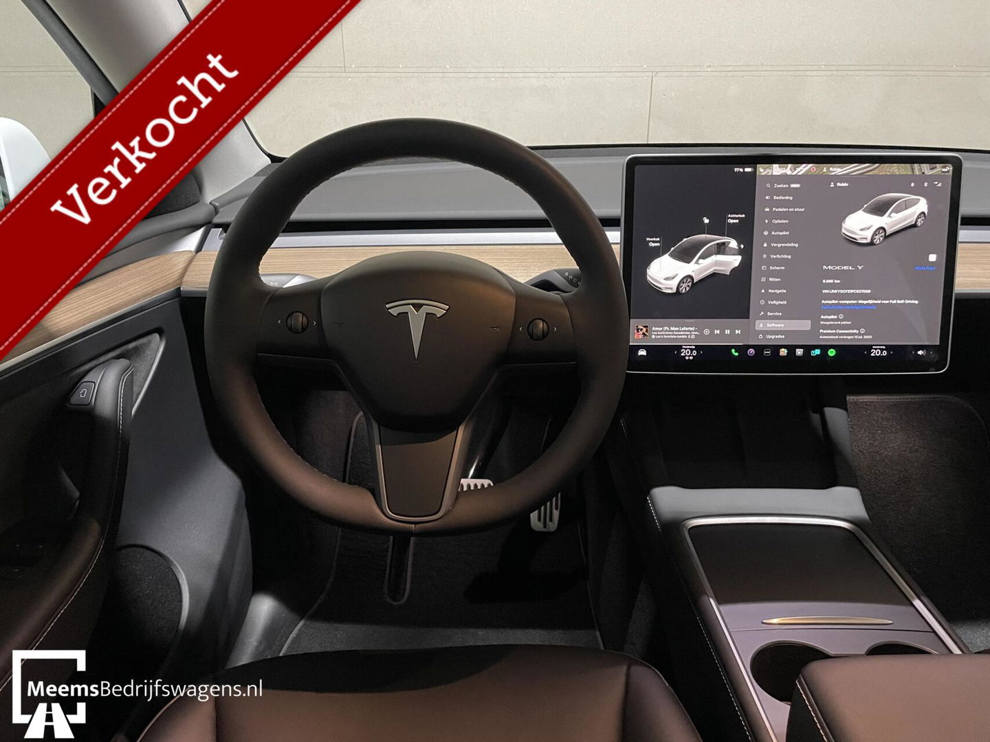 Tesla Model Y RWD - 60 KWH - NIEUW - TREKHAAK - FULL OPTIE