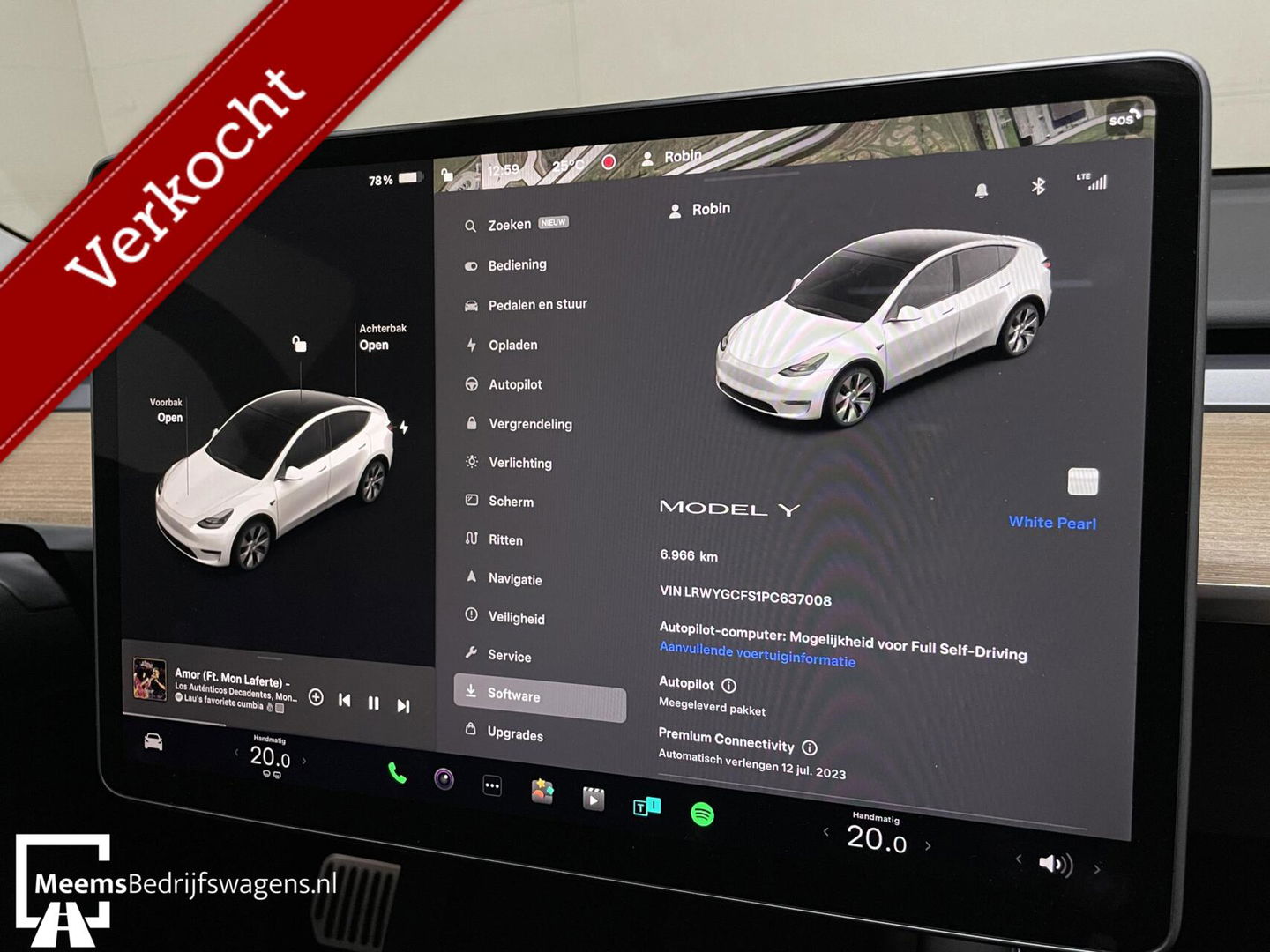 Tesla Model Y RWD - 60 KWH - NIEUW - TREKHAAK - FULL OPTIE