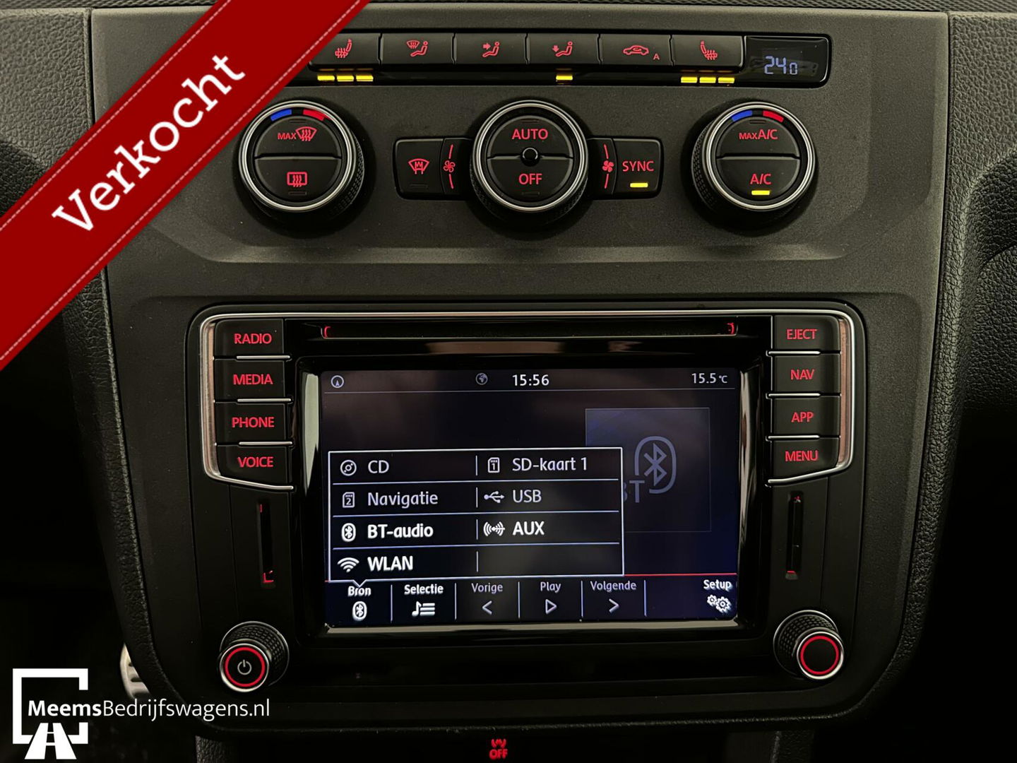 Volkswagen Caddy 2.0TDI AUTOMAAT CRUISE NAVI LEER STOELVERWA