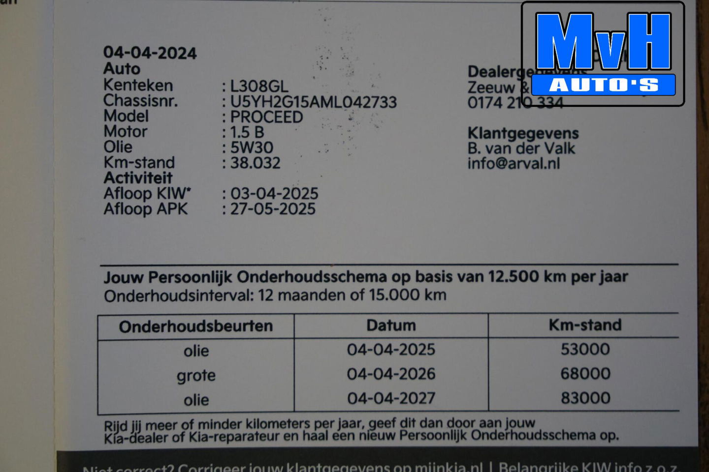 Kia ProCeed 1.5 T-GDI GT-Line|159 pk|Slechts 63.199 km NAP