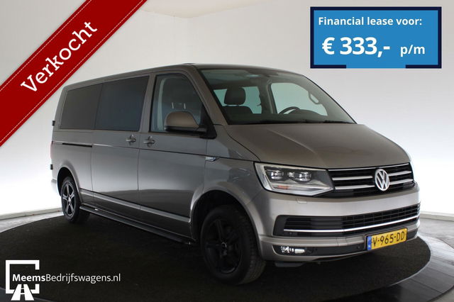 Volkswagen Transporter - 2.0TDI L2H1 DC AUTOMAAT - VOL! PANO