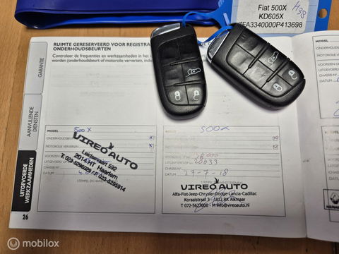 Fiat 500X Cross 1.4 Turbo MultiAir CrossPlus, Navi, Keyless