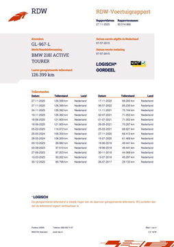 BMW 2 Serie Active Tourer 218i Sport, 100% Dealer onderhoud!