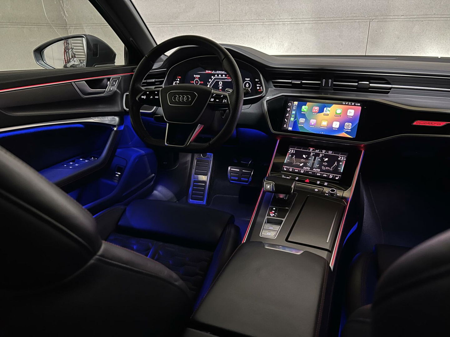 Audi RS6 Avant 4.0 TFSI Quattro Matgrijs Dynamic+ B&O 600PK