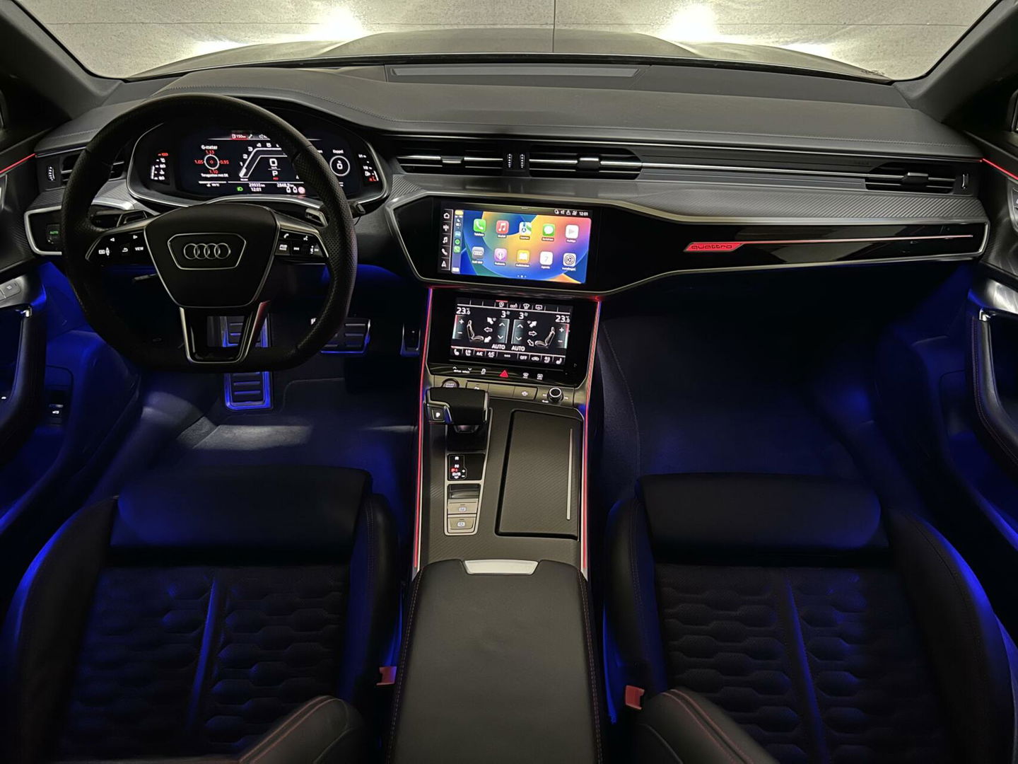 Audi RS6 Avant 4.0 TFSI Quattro Matgrijs Dynamic+ B&O 600PK