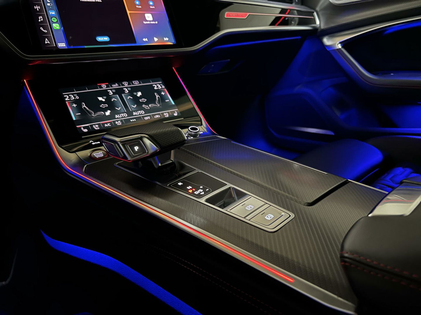 Audi RS6 Avant 4.0 TFSI Quattro Matgrijs Dynamic+ B&O 600PK