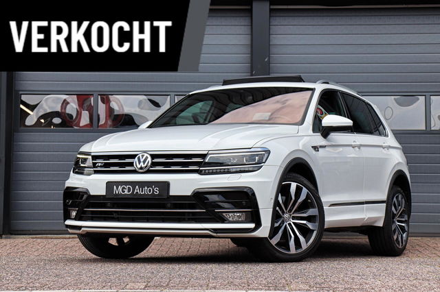 Volkswagen Tiguan - 2.0 TSI 4Motion 2x R-Line /LED/PANODAK/360 CAMERA/VIRTUAL/MEMORY/STOELVERW./LEDER!