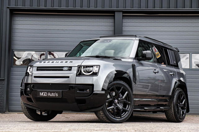 Land Rover Defender - 110 3.0 P400 110 HSE /PANODAK/LUCHTVERING/HUD/MEMORY/360 CAMERA/MERIDIAN/22 INCH!