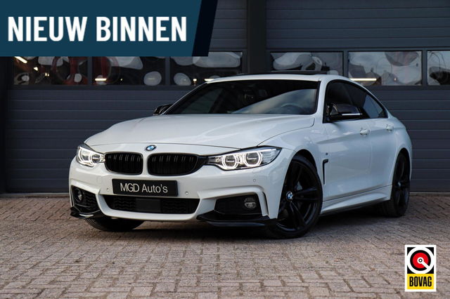 BMW 4 Serie - Gran Coupé 435i M-Sport M-Pakket /LED/SCHUIFDAK/CAMERA/MEMORY/HUD/ELEK. KLEP/KEYLESS!