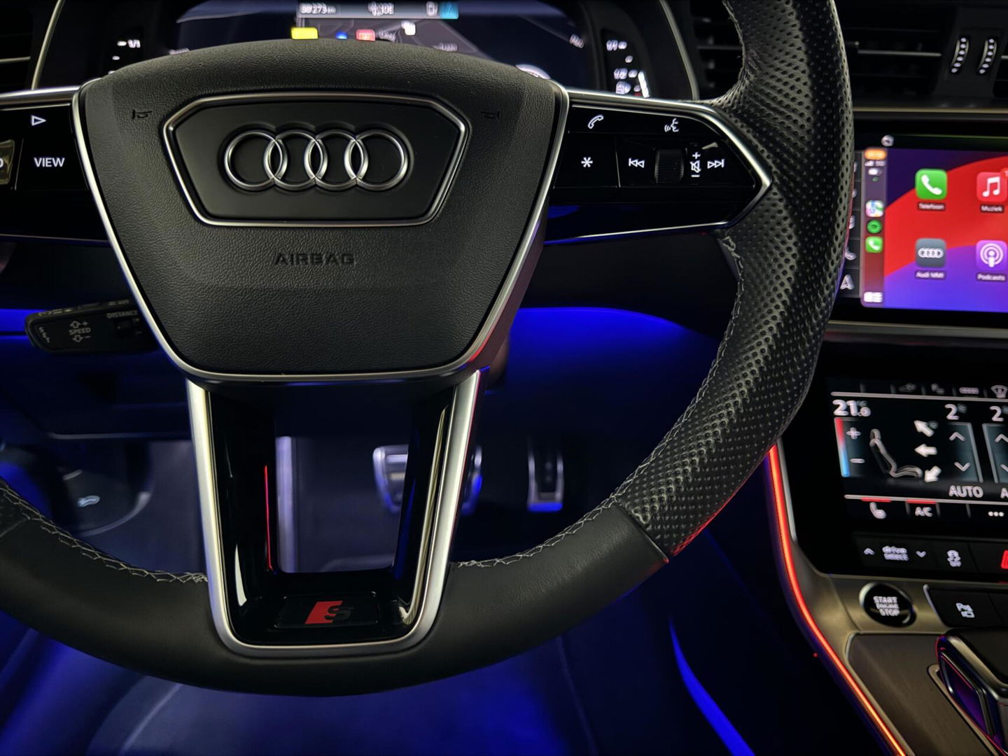 Audi A6 Avant 55 TFSI e Quattro Competition S-Line Pano HUD 360º Sfeer Leer Trekh.