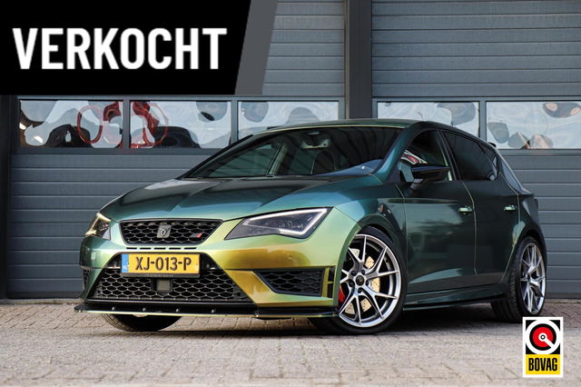 SEAT Leon - 2.0 TSI Cupra 280 /400PK/STAGE-2/CARPLAY/STOELVERW./SEAT-SOUND/PORSCHE-REMMEN!
