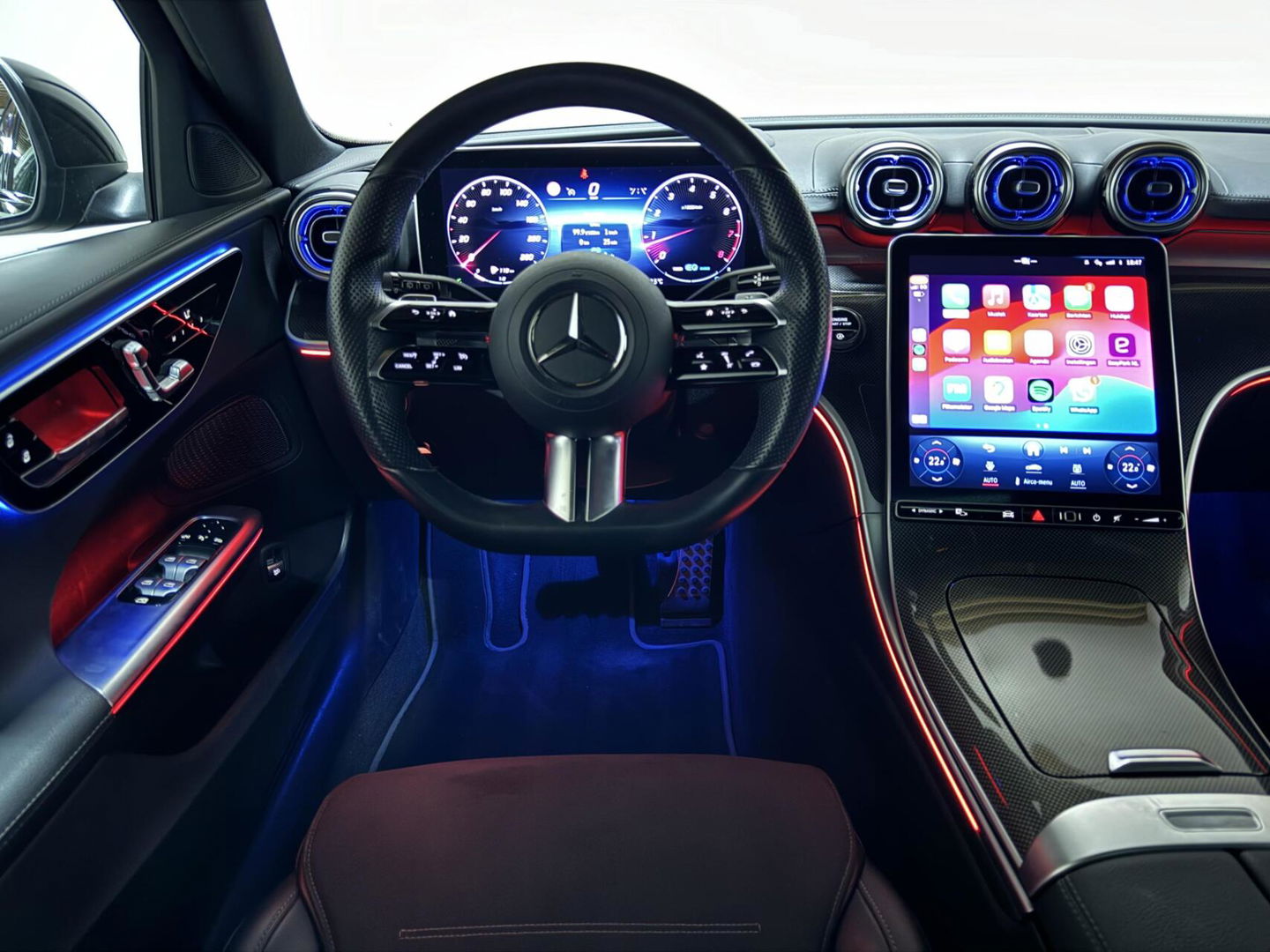 Mercedes-Benz C-Klasse Estate 200 AMG Pano Laser HUD 360° Sfeer Trekh NAP