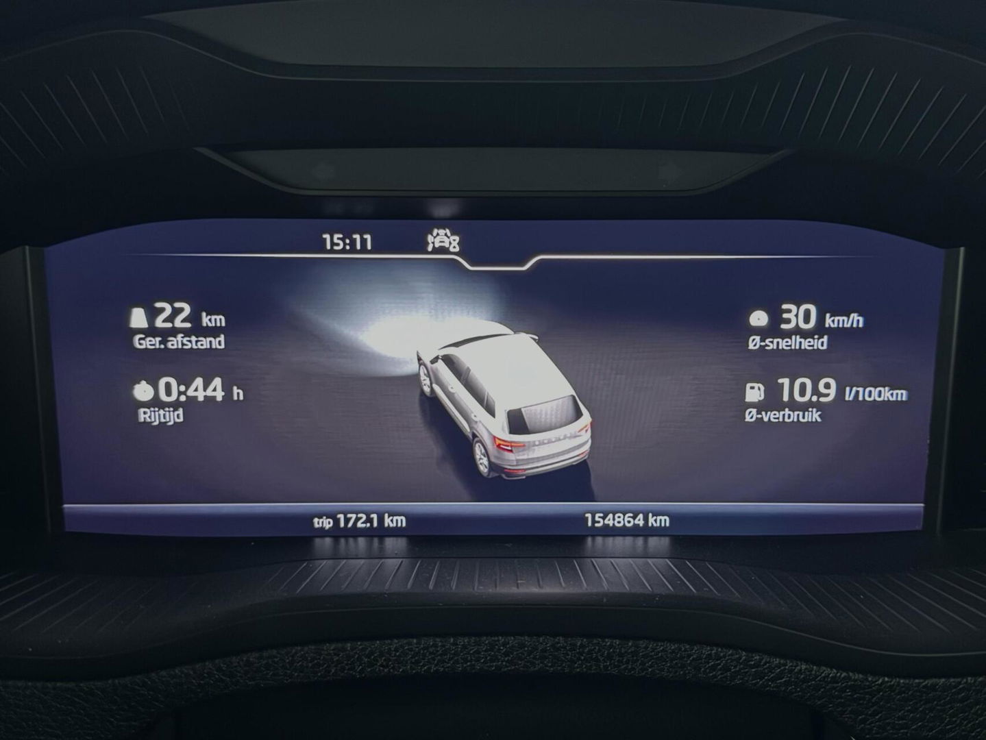 Škoda Karoq 1.5 TSI Sportline Pano Leer Carton Virtual Sfeer Trekh.