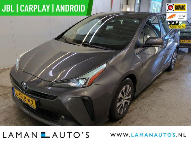 Toyota Prius - 1.8 Hybrid 122 pk Dynamic | JBL Multimedia Plus Pack CarPlay HUD ECC Navi LED ACC Camera Metallic | Hybrid Voorschoten