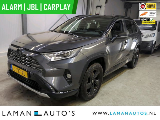 Toyota RAV4 - 2.5 Hybrid 218pk Bi-Tone | Innovation Alarm JBL CarPlay Halfleder ECC Nav 18" LMV ACC Camera Metallic | Hybrid Voorschoten