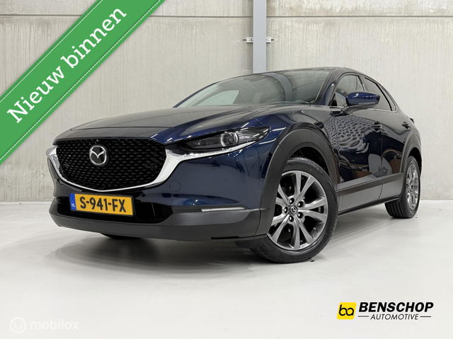 Mazda CX-30 - 2.0 e-SkyActiv-G M Hybrid Luxury Leer Carplay Bose 360 Camera Trekhaak LED ACC