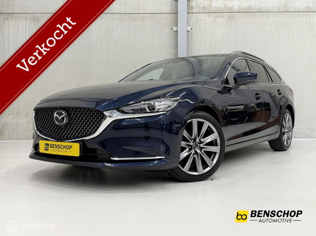 Mazda 6 - Sportbreak 2.5 SkyActiv-G 194 Luxury Navi Bose 360 Camera Leer LED Carplay