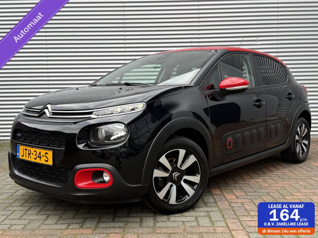 Citroën C3 - 1.2 Automaat PureTech S&S Feel Cruise Led Aux2017 Eerste Eigenaar 110 PK Dealer Onderhouden