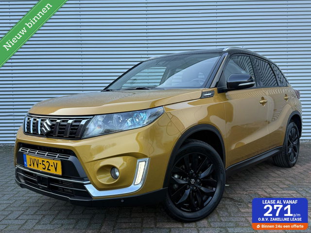 Suzuki Vitara - 1.0 Boosterjet glx Vol Opties Airco Carplay 19 Eerste Eigenaar Led Pdc Leer Panodak Led Xexon Cruise Camera Uniek 49812 KM Gereden Nieuwe Apk