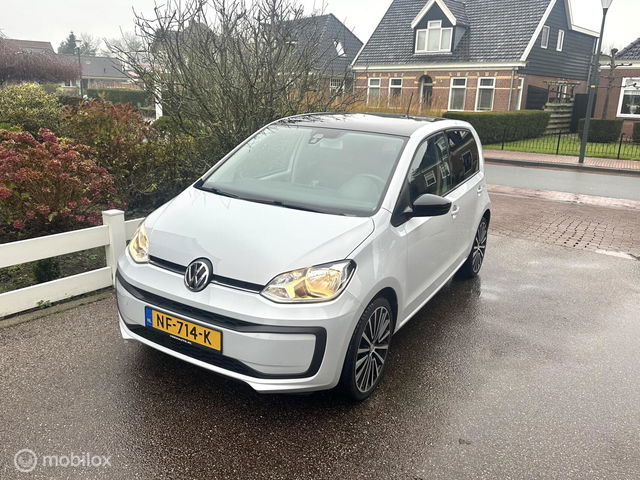 Volkswagen up! - 1.0 BMT 5-DEURS AIRCO BLUETOOTH ELEKTRISCH PAKKET ZWART DAK SPORTVELGEN ZEER STOERE AUTO!!