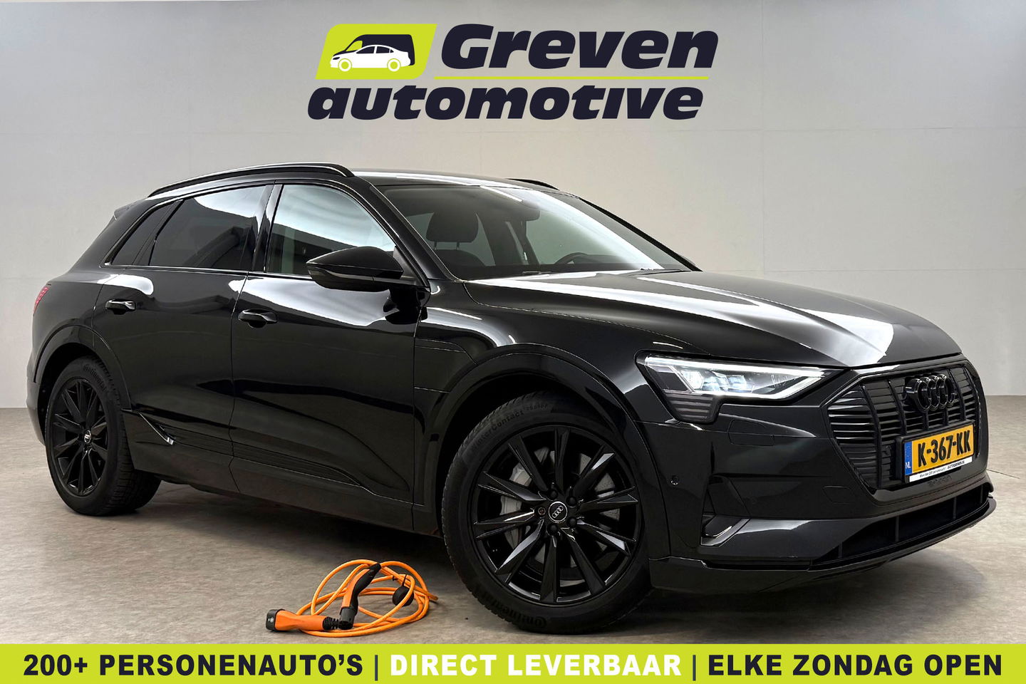 Audi e-tron 50 Quattro Black Edition 71 kWh | SOH 91% | Snelladen | Camera | Virtual | Memory | Cruise | Parkeersens.