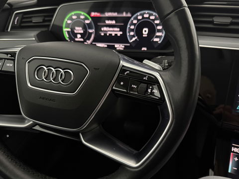 Audi e-tron 50 Quattro Black Edition 71 kWh | SOH 91% | Snelladen | Camera | Virtual | Memory | Cruise | Parkeersens.