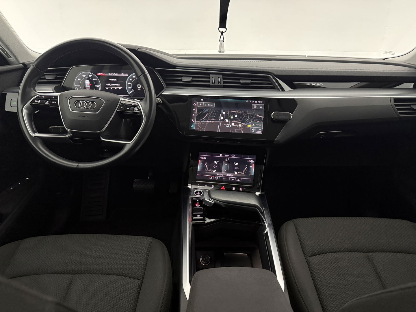 Audi e-tron 50 Quattro Black Edition 71 kWh | SOH 91% | Snelladen | Camera | Virtual | Memory | Cruise | Parkeersens.