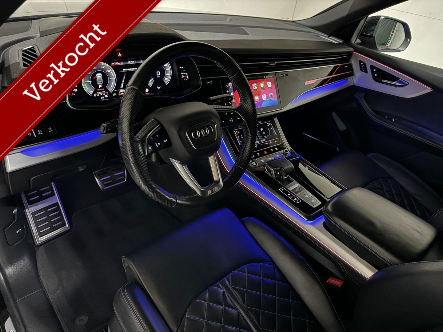 Audi Q8 55 TFSI e Quattro Competition S-Line Pano RS-Seats Sfeer Luchtver. B&O 360º