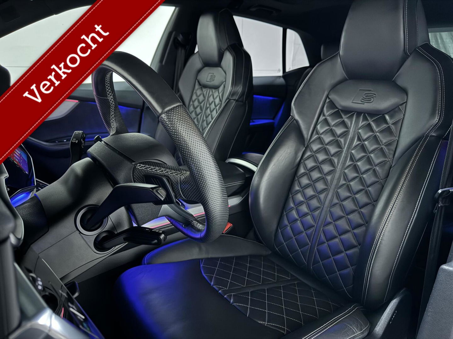 Audi Q8 55 TFSI e Quattro Competition S-Line Pano RS-Seats Sfeer Luchtver. B&O 360º